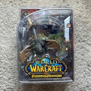 World of Warcraft Series 2 Sprocket Gyrospring Action Figure (Gnome Warrior)